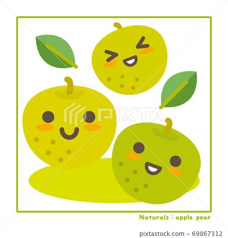 Information on harvesting with Nachuraruzu pear fruit (green) 69867312