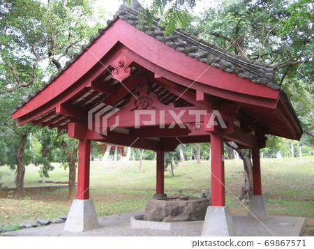 台灣嘉義-01/28/2011:嘉義公園內嘉義神社的手水舍 69867571