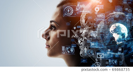 AI / Artificial Intelligence Singularity 69868735