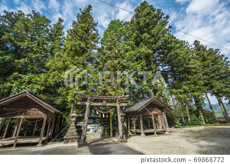 岐阜縣中津川市Sakakiyama神社 岐阜縣中津川市Sakakiyama神社 69868772