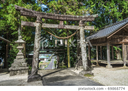 岐阜縣中津川市Sakakiyama神社 岐阜縣中津川市Sakakiyama神社 69868774