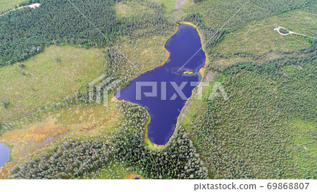 Aerial landscape 69868807