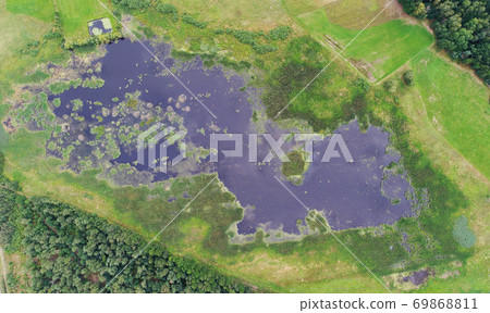 Aerial landscape 69868811