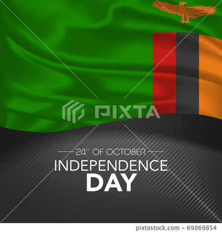 Zambia happy independence day greeting card, banner, vector illustration Zambia happy independence day greeting card, banner, vector illustration 69869854