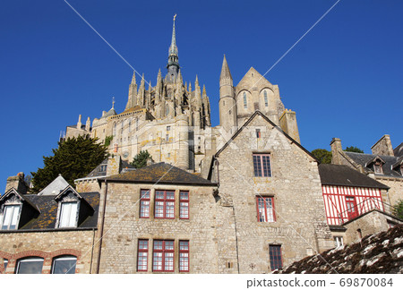 Landscape of Mont Saint Michel (France) Landscape of Mont Saint Michel (France) 69870084