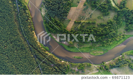 Aerial landscape Aerial landscape 69871123