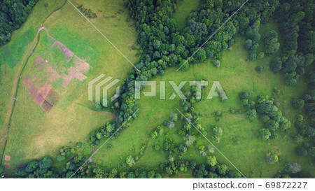 Aerial landscape 69872227