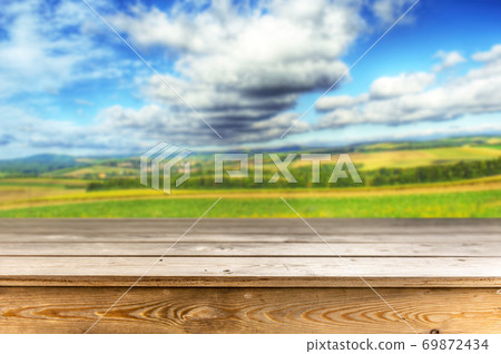 Wooden table background Wooden table background 69872434