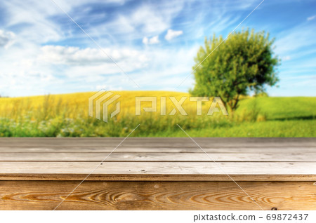Wooden table background Wooden table background 69872437