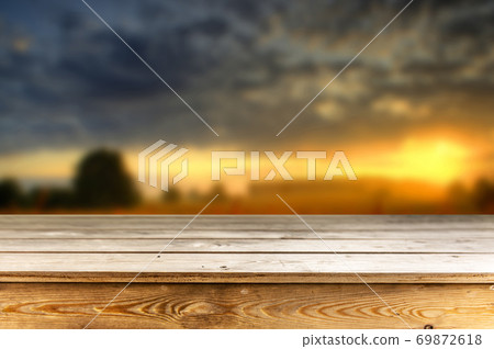Wooden table background Wooden table background 69872618