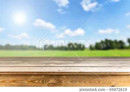 Wooden table background Wooden table background 69872619