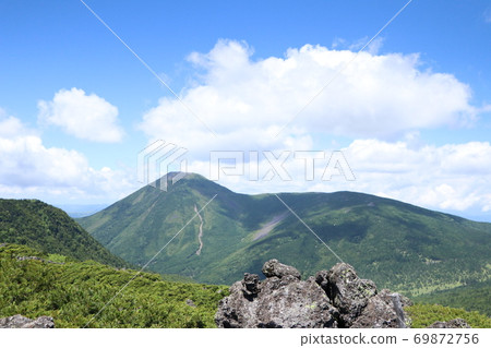 Mt. Tateshina seen from Odake, Northern Yatsugatake 69872756
