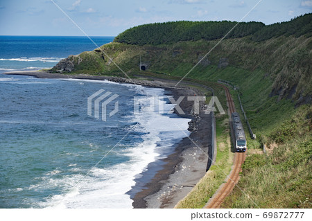Resort Shirakami running along the sea 69872777