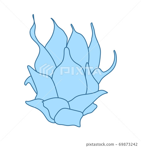 Icon Of Dragon Fruit Icon Of Dragon Fruit 69873242
