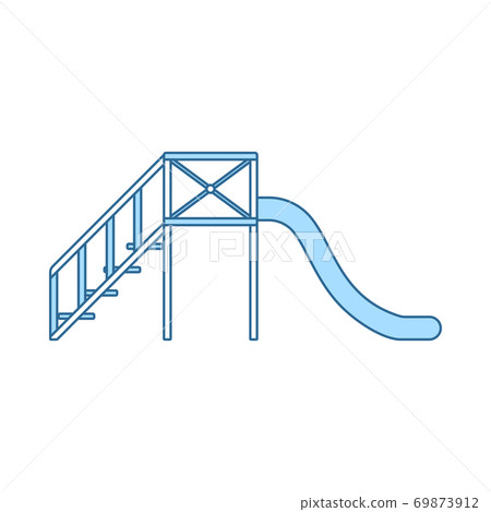 Children's Slide Icon 69873912