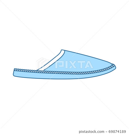 Man Home Slipper Icon Man Home Slipper Icon 69874189