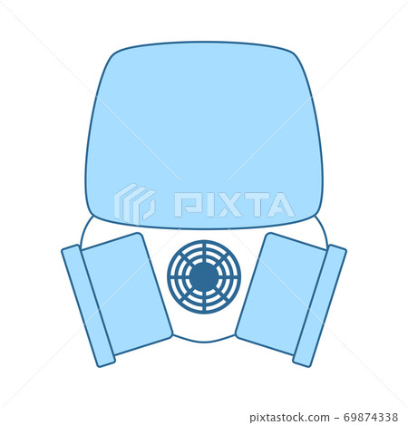 Fire Mask Icon Fire Mask Icon 69874338