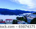 Sea of clouds 69874375