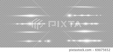 White horizontal line. - Stock Illustration [69875652] - PIXTA
