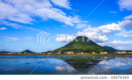 [香川縣丸龜市]藍天飯山富士 69876369