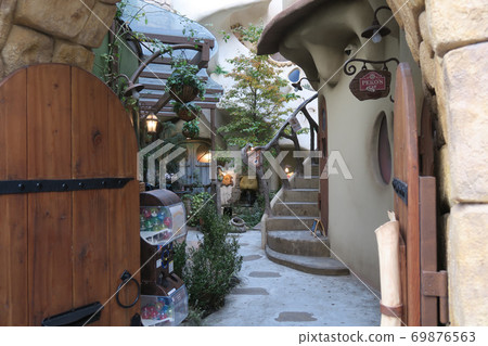 吉祥寺小村莊鄉村庭院 69876563