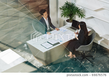 Meeting with company CEO Meeting with company CEO 69876576