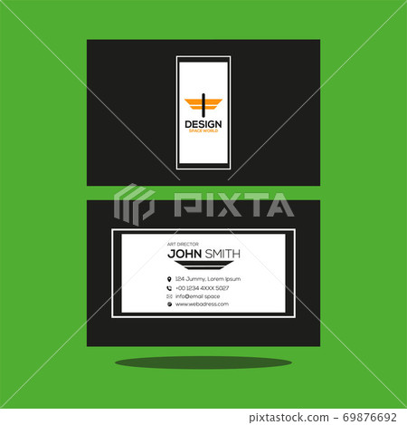 Modern and stylish business card work Modern and stylish business card work 69876692