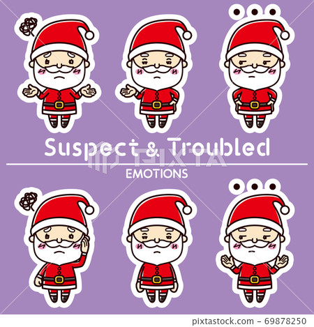 聖誕老人的面部表情集/疑問/麻煩 聖誕老人的面部表情集/疑問/麻煩 69878250