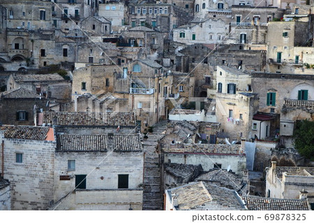 Matera's cave dwelling as if time has stopped Matera's cave dwelling as if time has stopped 69878325
