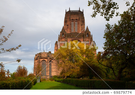Exterior of Cathedral Church of Christ in Liverpool 69879774