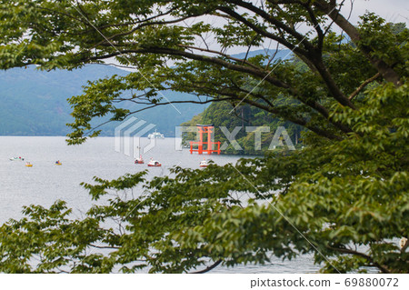 箱根神社和平鳥居 箱根神社和平鳥居 69880072