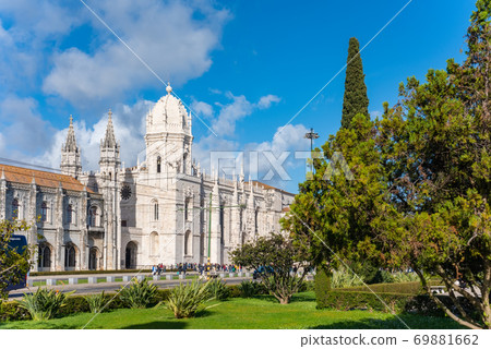 historic monastery Mosteiro dos Jeronimos of Lisbon Portugal 69881662