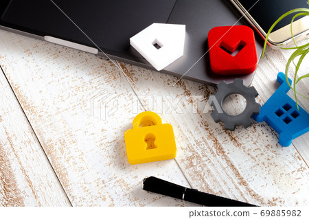 Icon model internet lock Icon model internet lock 69885982