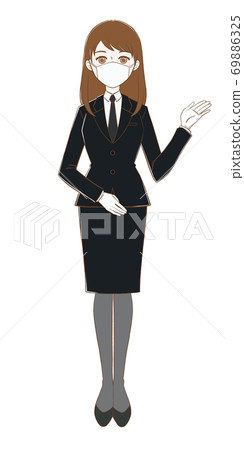 Mask funeral staff information 69886325