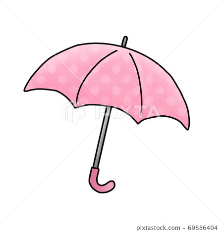 粉紅色的傘 69886404