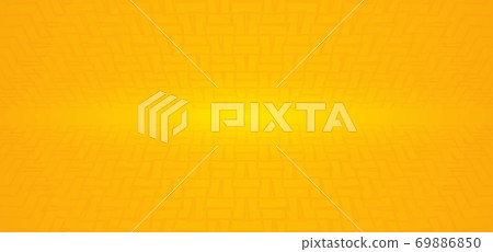 Perspective line pattern design abstract yellow background Perspective line pattern design abstract yellow background 69886850