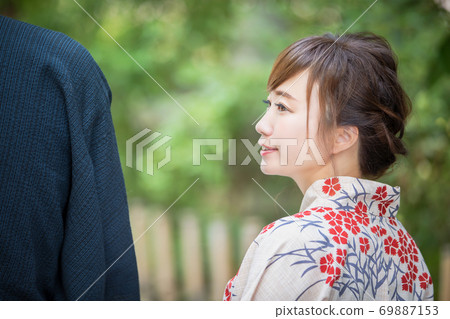 浴衣的男人和女人 浴衣的男人和女人 69887153