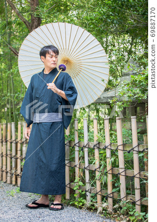 男士穿著浴衣出場 男士穿著浴衣出場 69887170