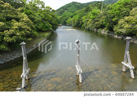 Ise shrine Nakamiya Suzu River Ise shrine Nakamiya Suzu River 69887284