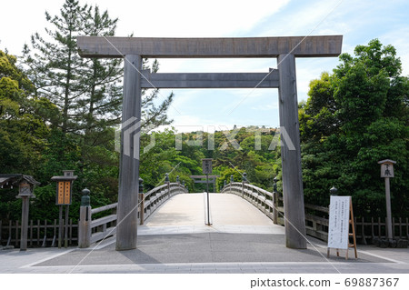 Ise shrine inn Umiya Uji bridge 69887367