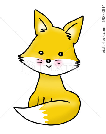 尾巴大的狐狸 69888014