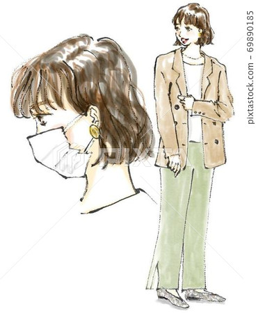 面膜與全身協調小 69890185