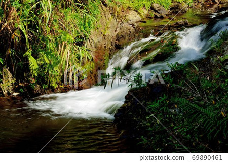 Eagle Creek, streams and waterfalls in Hsinchu, Taiwan 69890461