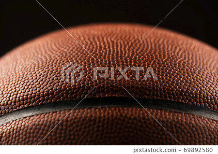 Macro photo of a basketball 69892580
