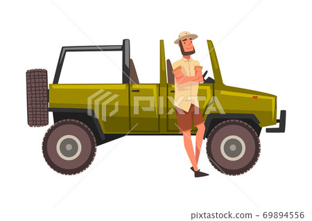 safari jeep front clipart house