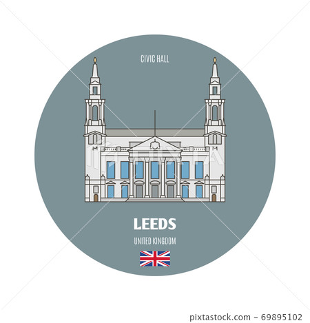 Civic Hall in Leeds, UK 69895102