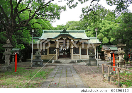 Narumi Hachimangu Shrine, Haiden <Nagoya City, Aichi Prefecture> Narumi Hachimangu Shrine, Haiden <Nagoya City, Aichi Prefecture> 69896513