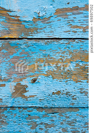 Old woodan wall, shabby paint as background Old woodan wall, shabby paint as background 69897502
