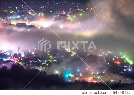 《Saitama Prefecture》 Chichibu Sea of Clouds / Night View 69898132
