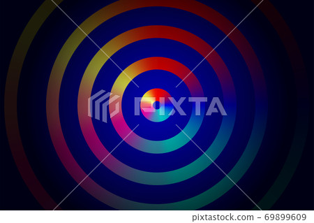 Background with glowing circles for night club 69899609